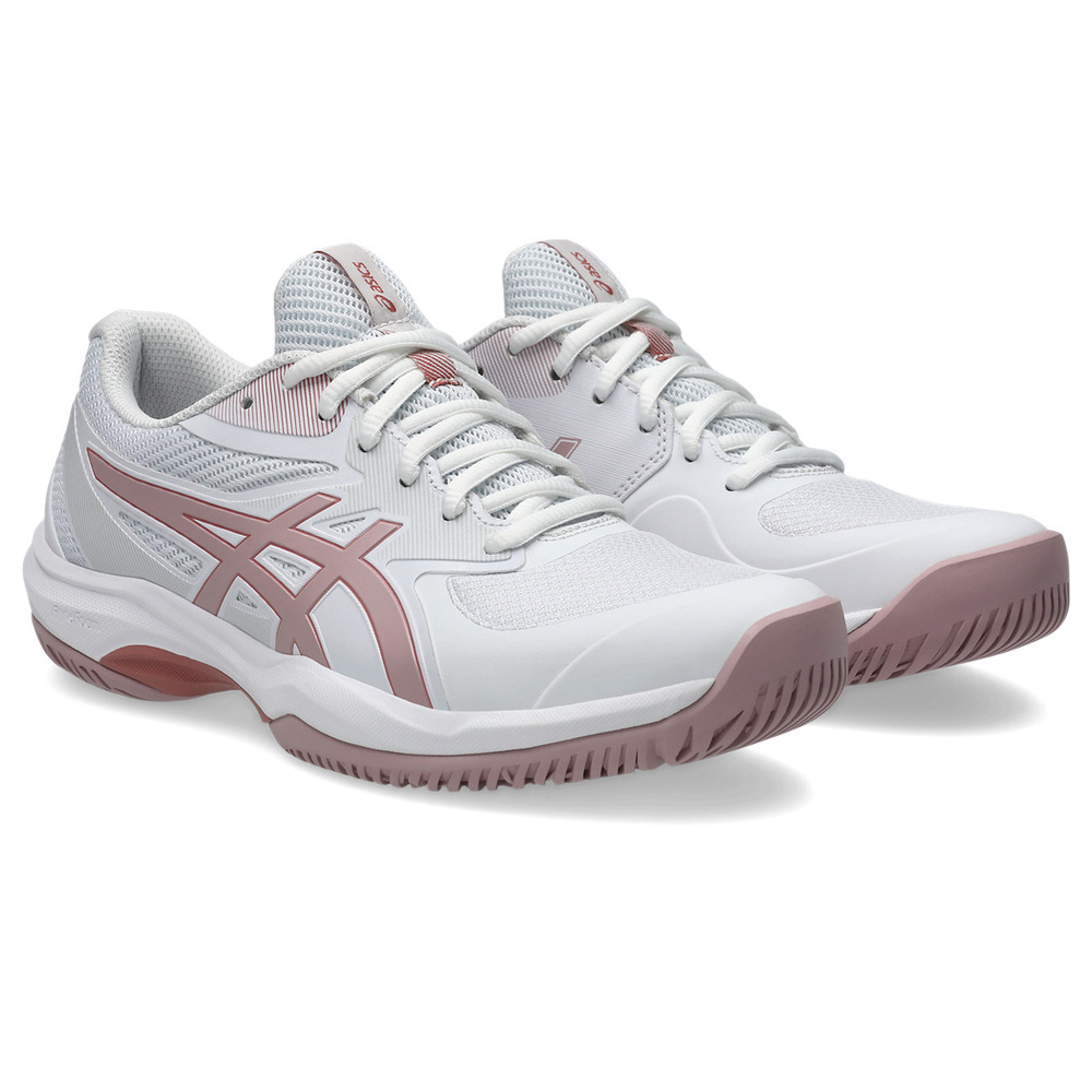 Asics Womens Game FF All Court Shoe (White/Morganite) 2026