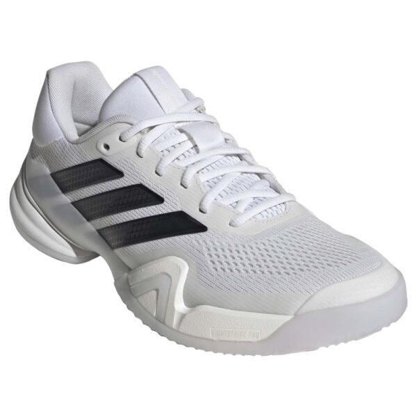 Adidas Mens Barricade 14 All Court Shoe (White/Black/White) 2026