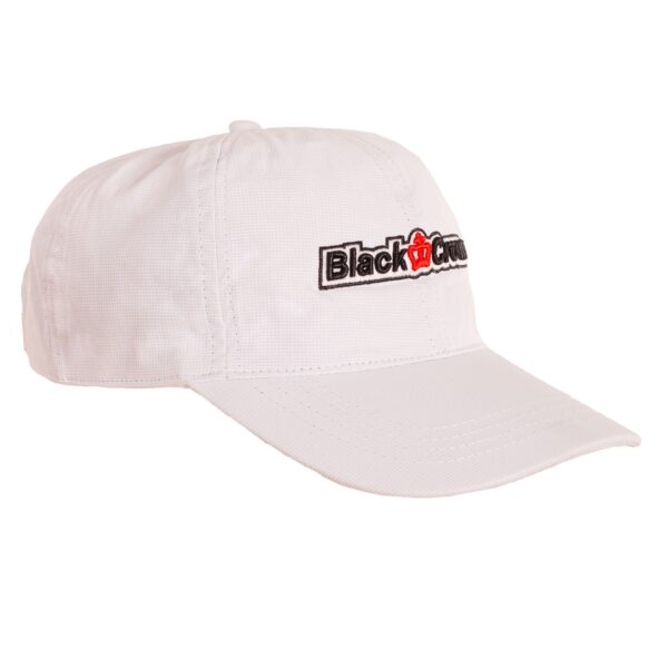 Black Crown Cap (White)