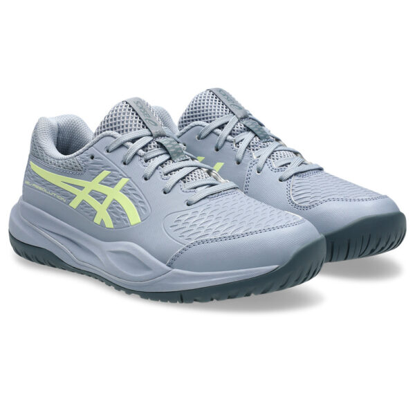 Asics Junior Gel-Resolution X GS All Court Shoe (Grey Blue/Pistachio) 2026