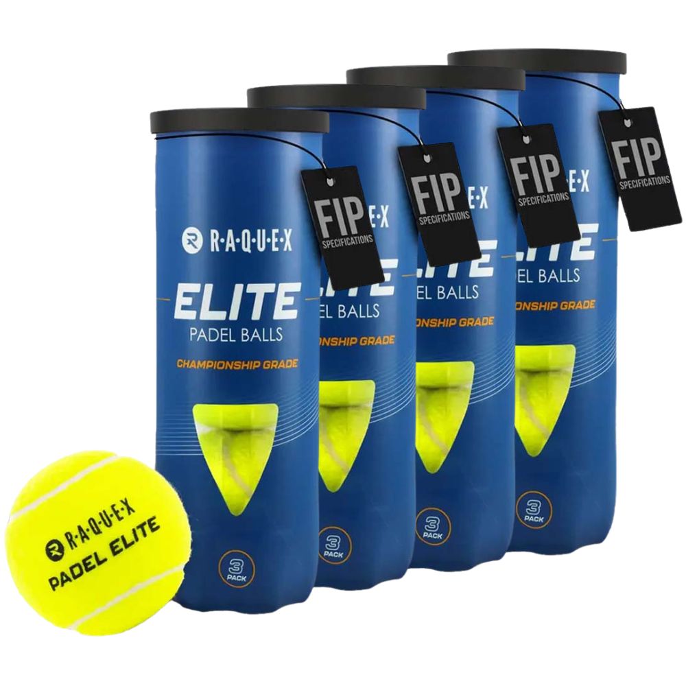 Raquex Elite Padel Ball (3 Ball Dozen)