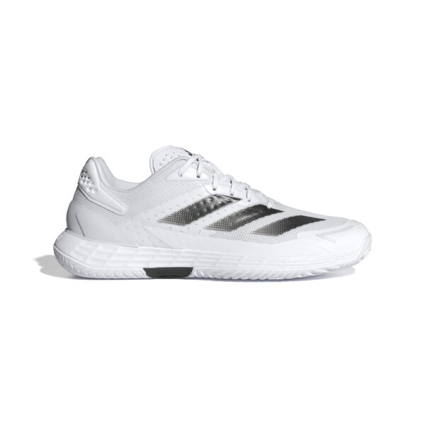 Adidas Mens Defiant Speed 2 All Court Shoes (White/Core Black/Grey One) (2025)