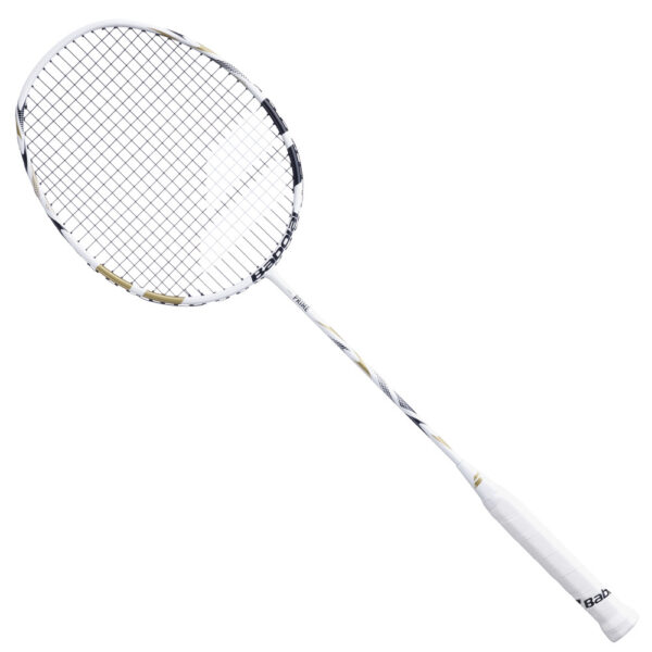 Babolat Prime Badminton Racket (White/Gold) (2026)