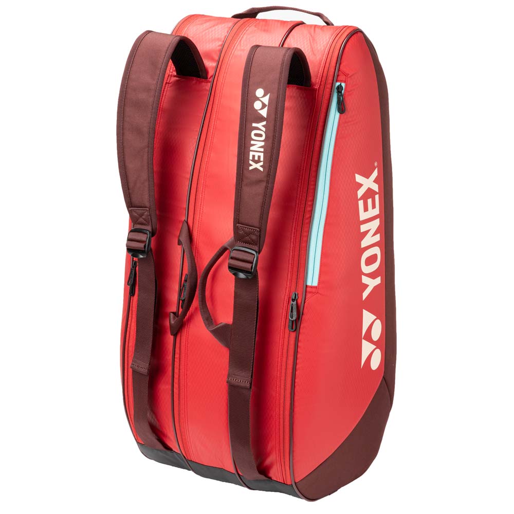 Yonex Team Racket Bag (9 PCS) (Ruby Red)