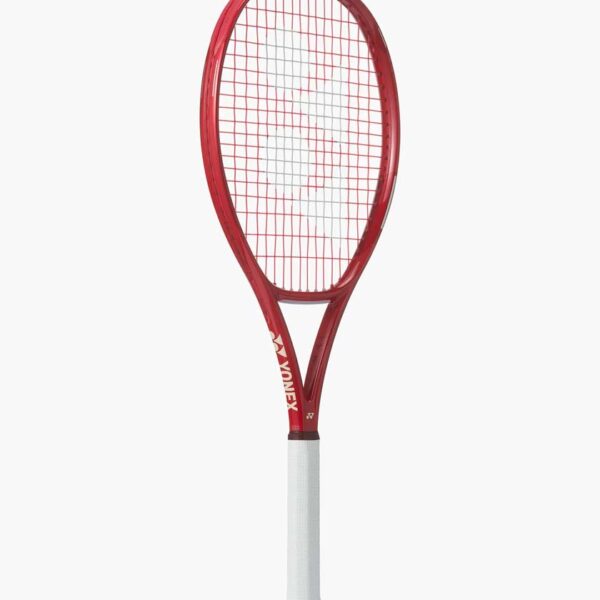 Cypress Alpha Racket Yonex Vcore Alpha Tennis Racket (Strung) (Ruby Red) 2026 | Stringers' World