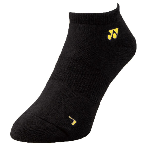 Yonex 19121YX 3D Ergo Low-Cut Socks (2018) - Colour: Black | Size: Medium