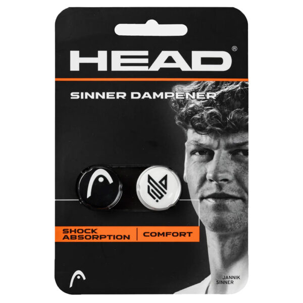 Head Sinner Dampener Vibration Dampener (2 Pack) (Black/White)
