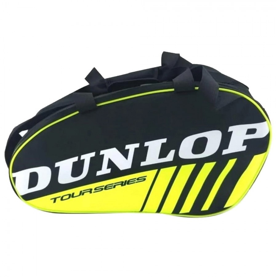 Dunlop Tour Series Intro Padel Racket Bag (Black/Yellow)