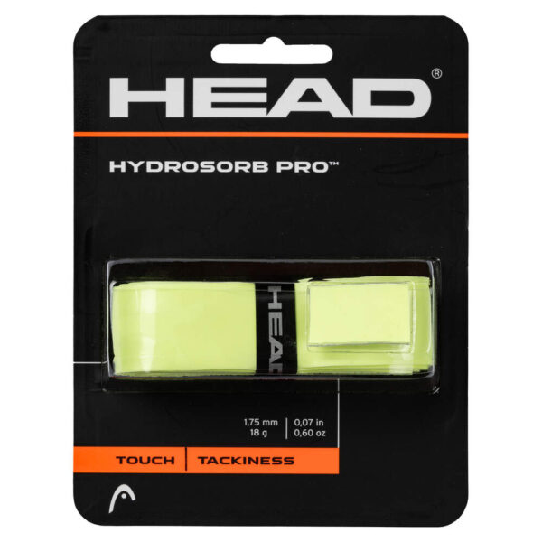Head HydroSorb Pro Replacement Grip - Fluoro Yellow