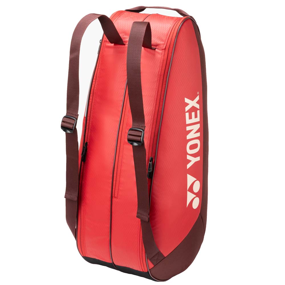 Yonex Team Racket Bag (6 PCS) (Ruby Red)