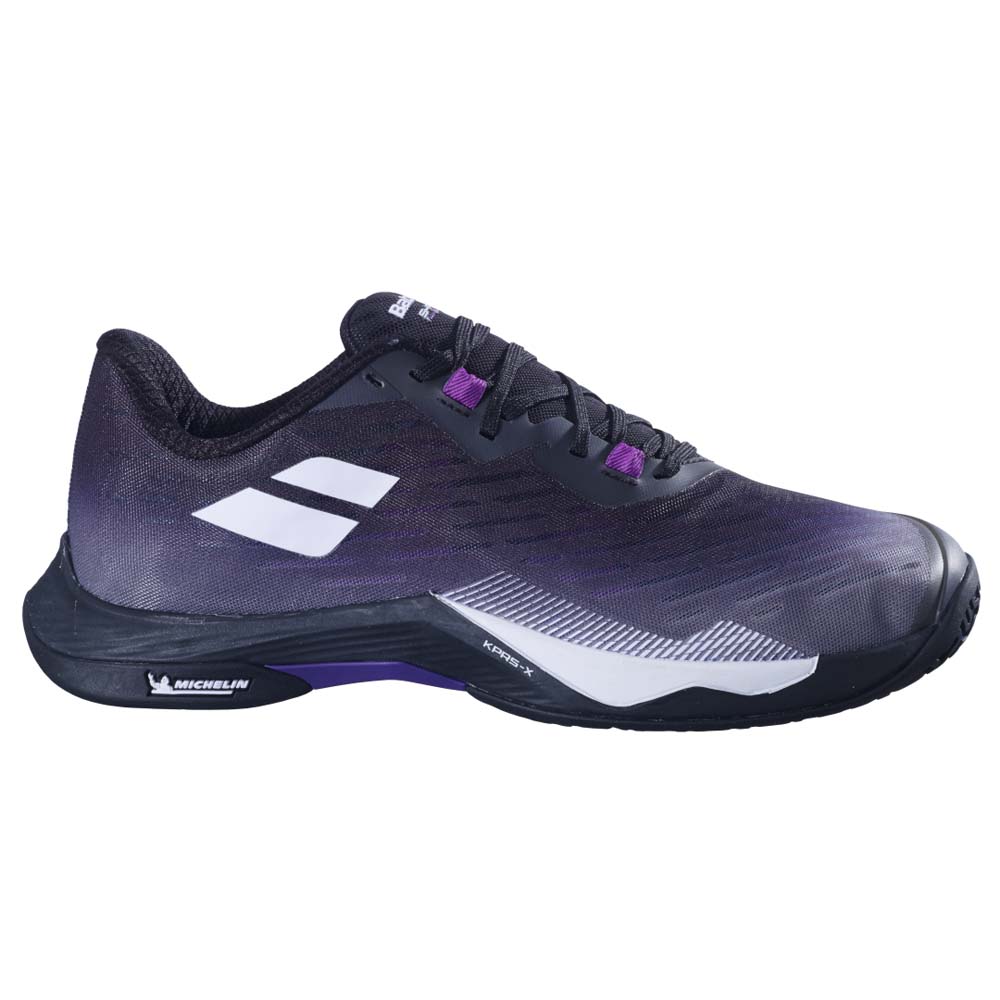 Babolat Mens Shadow Tour 5 Indoor Court Shoes (Black/Purple) 2026