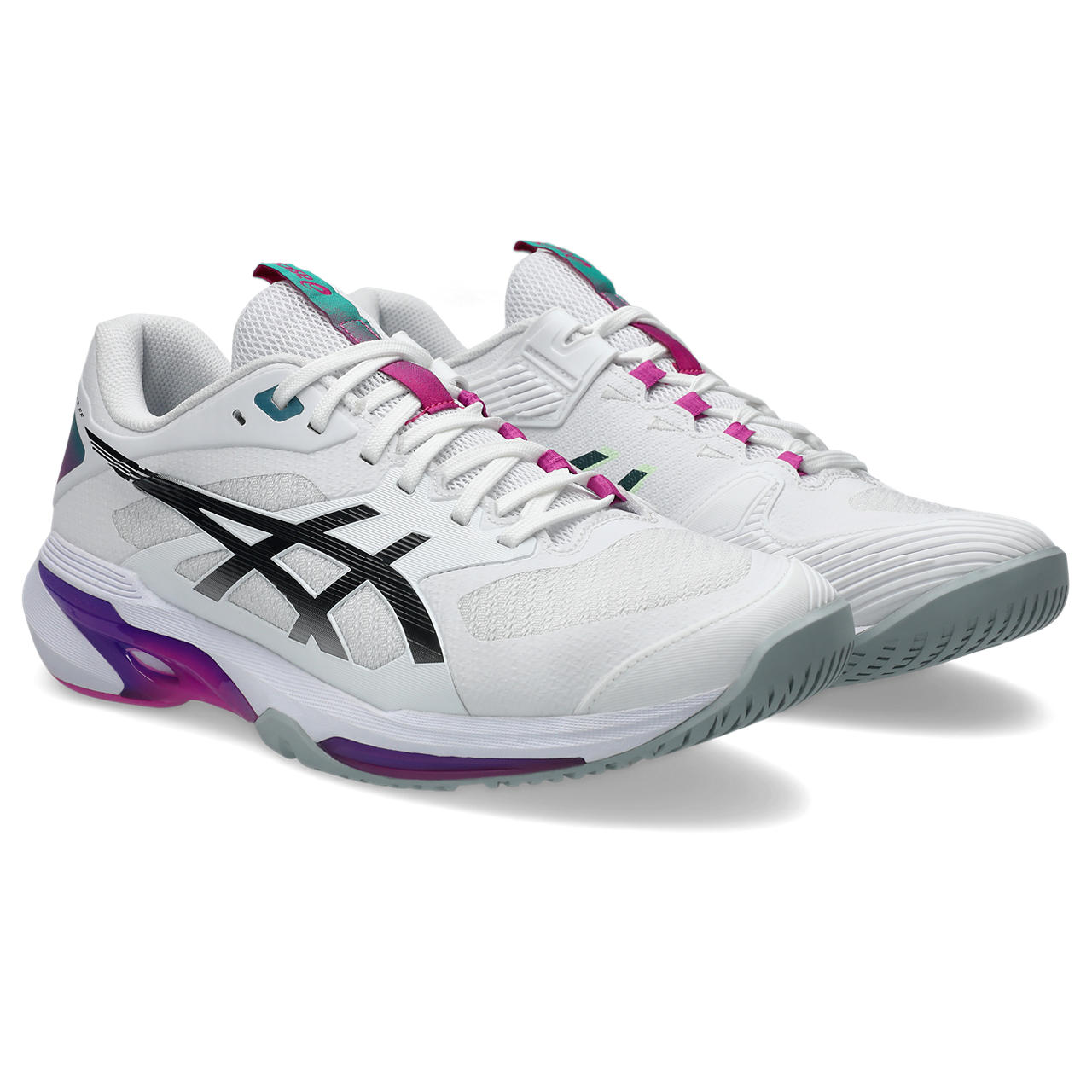 Asics Mens Solution Speed FF 4 All Court Shoe (White/Digital Sakura) 2026