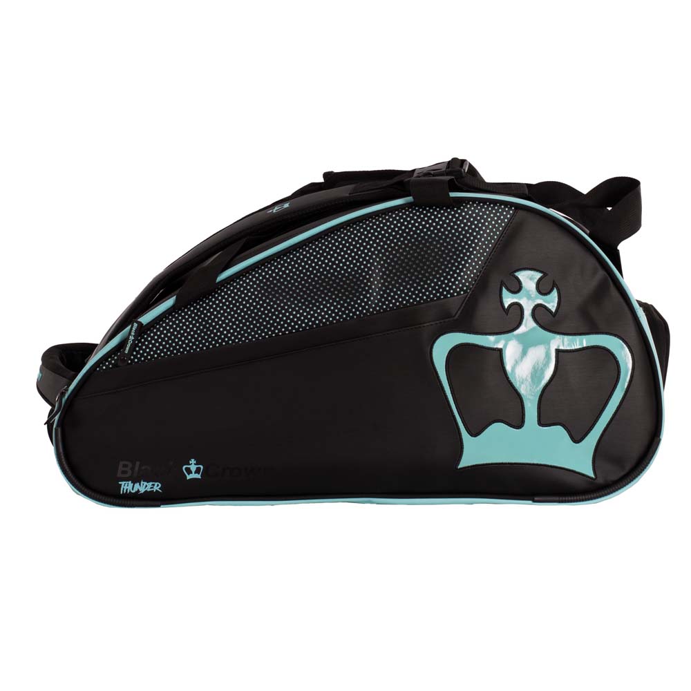 Black Crown Thunder Padel Bag (2026) (Black/Turqouise)