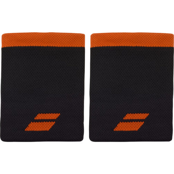 Babolat Logo Jumbo Wristband (Black/Red)