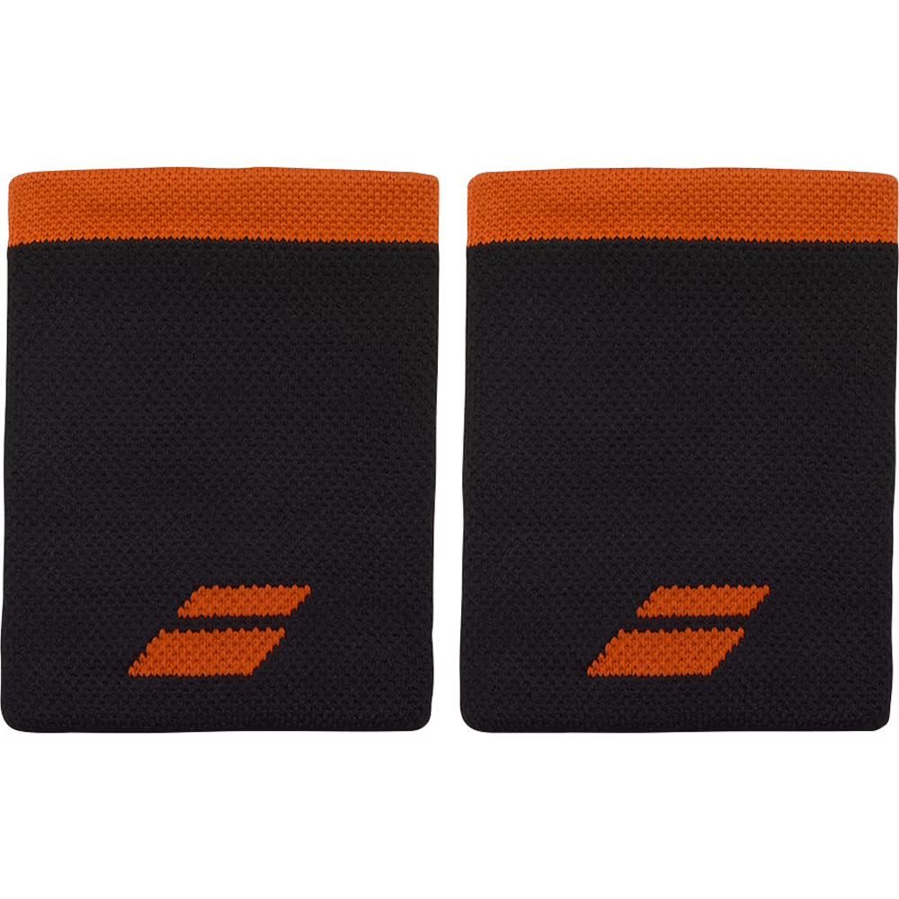 Babolat Logo Jumbo Wristband (Black/Red)
