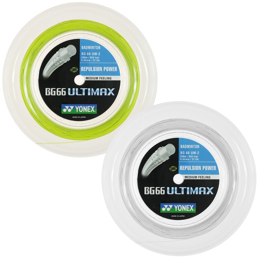 Yonex BG 66 Ultimax 200m reel | Stringers' World