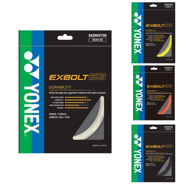 Yonex Exbolt 68 10m Packet