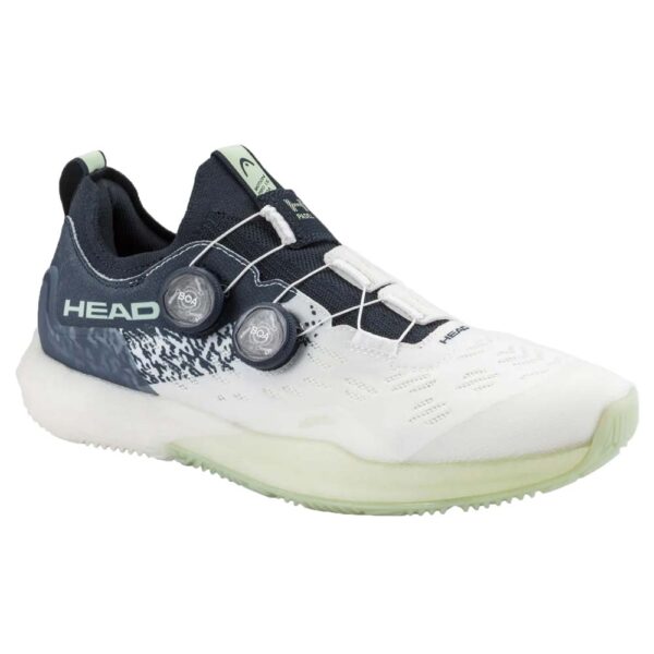 Head Mens Motion Pro 1.5 BOA Padel Shoe (White/Blueberry) (2026)