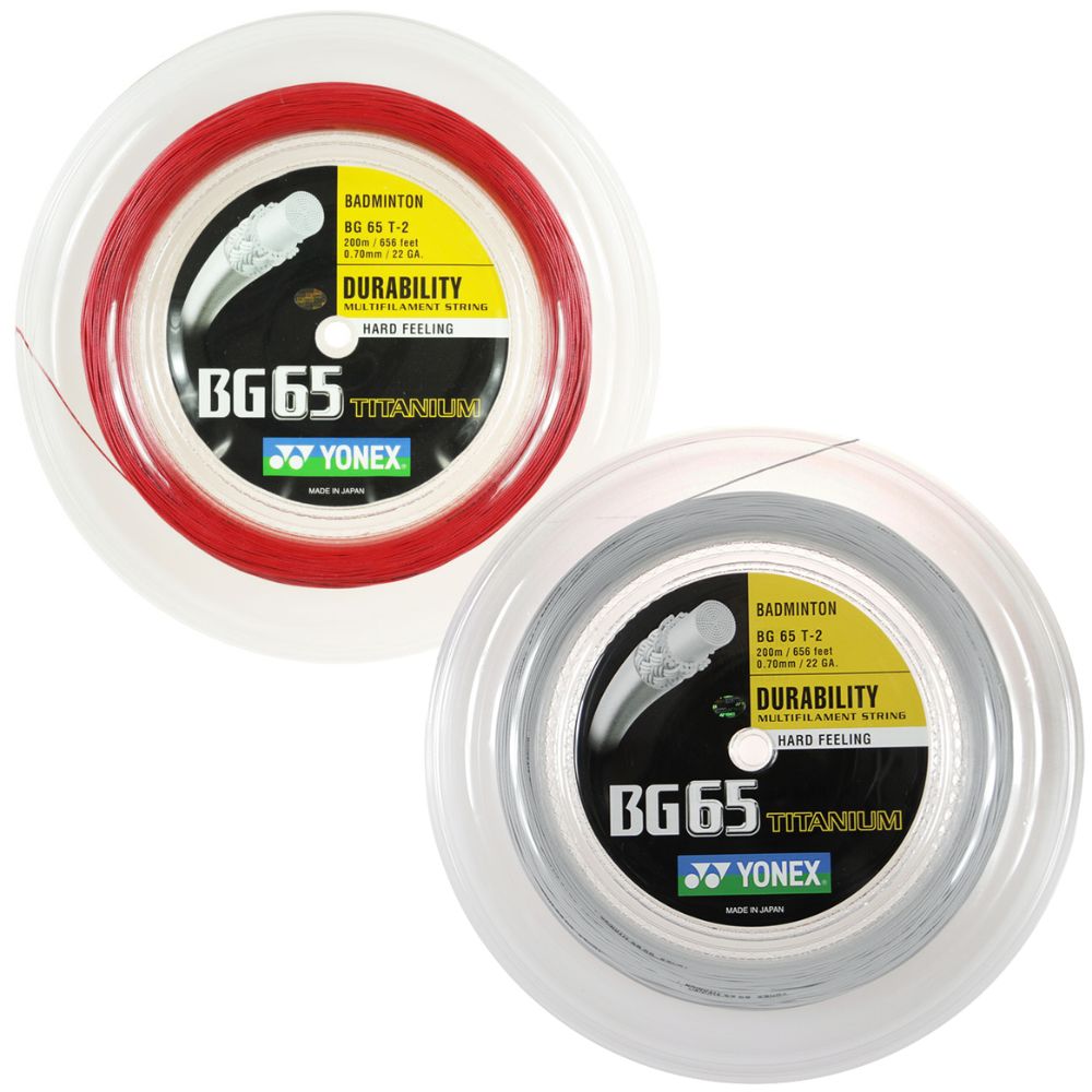 Yonex BG 65 Ti 200m Reel | Stringers' World