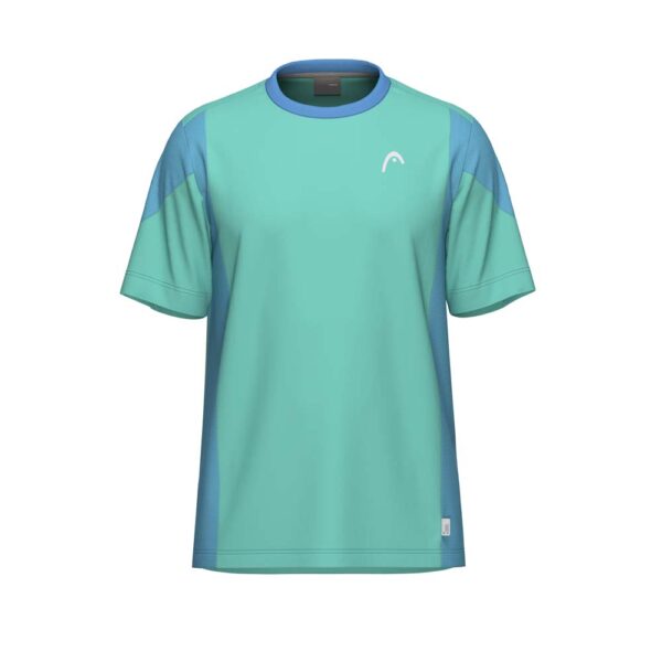 Head Mens Slice T-Shirt (Turquoise/Airforce Blue)