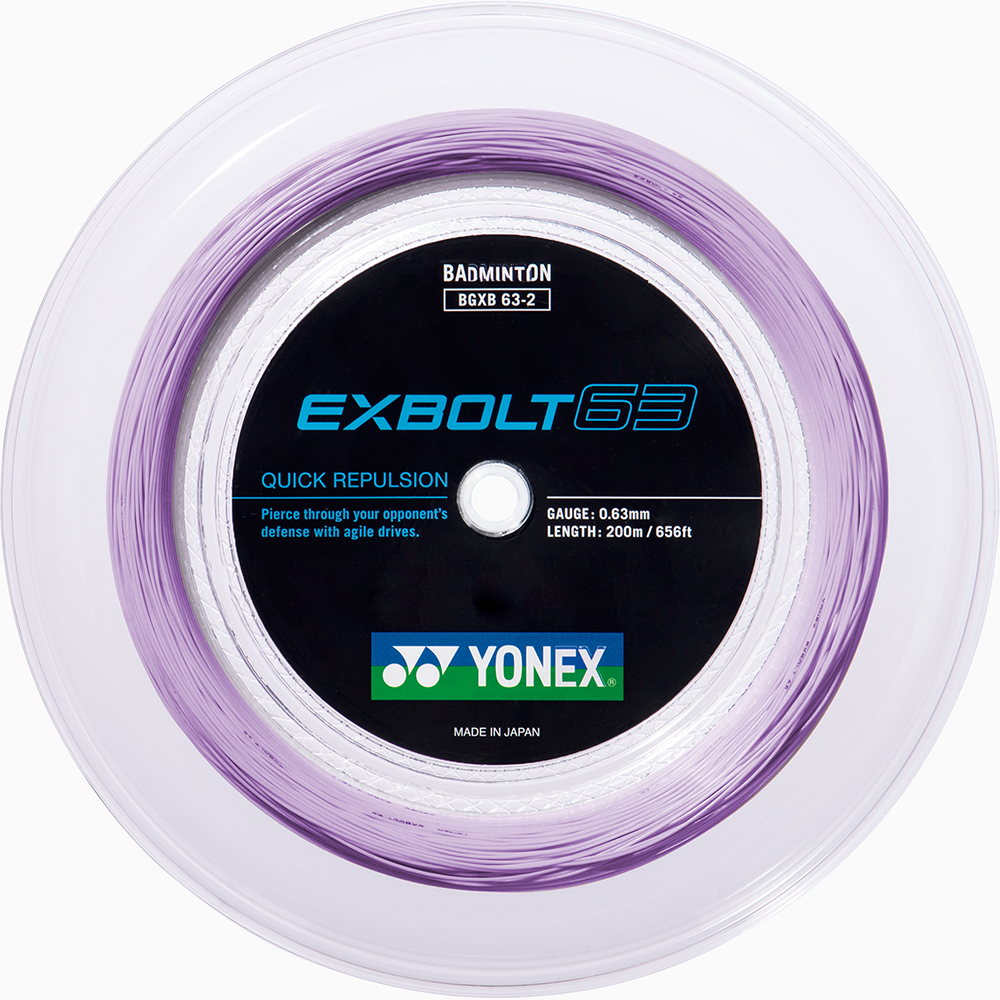 Yonex Exbolt 63 200m Reel | Stringers' World