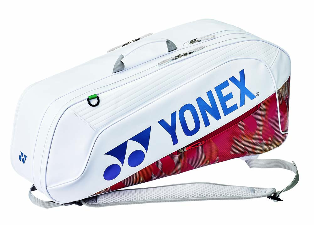 Yonex Expert Racket Bag (6 Pcs) (White) (2026)