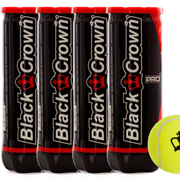 Black Crown Pro Padel Ball (3 Ball Dozen)