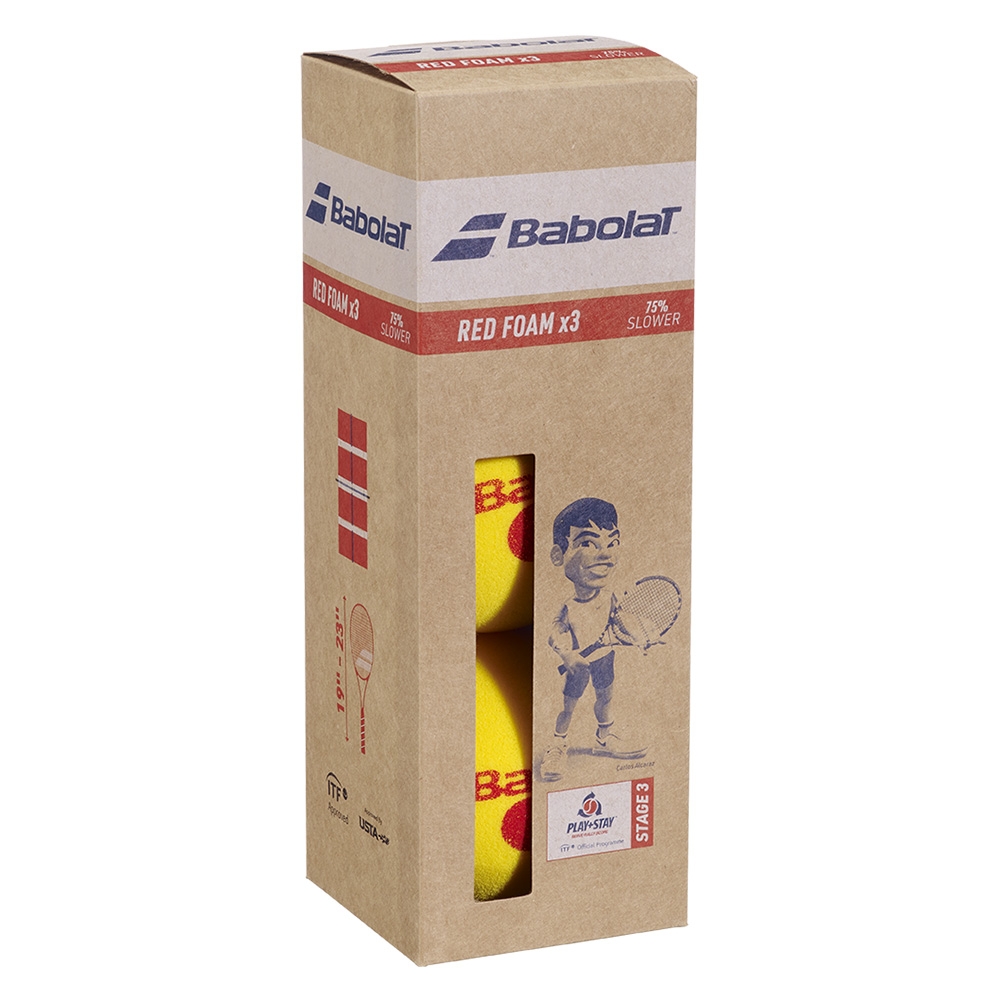 Babolat Red Foam Ball (3 Pack)