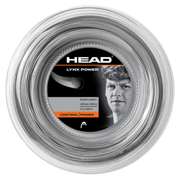 Head Lynx Power 200m Reel (Silver)