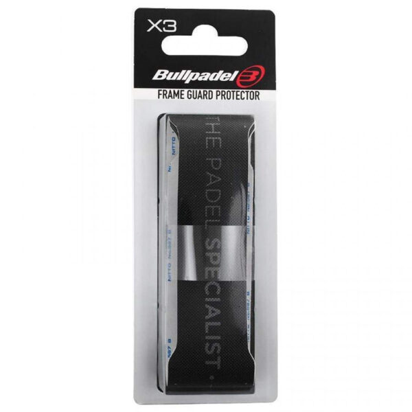 Bullpadel Black Frame Protector - Pack of 3