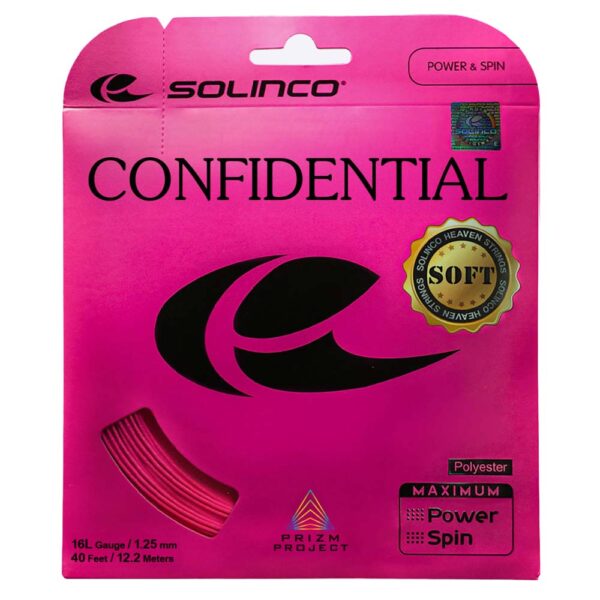 Solinco Pink Confidential Soft Packet