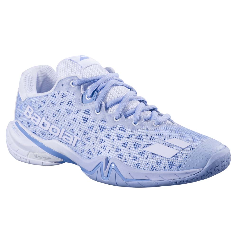 Babolat Womens Shadow 4 Indoor Court Shoes (Snow Blue) 2026