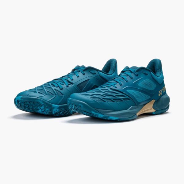 Yonex Power Cushion Cascade Drive Badminton Shoes (Peacock Blue)