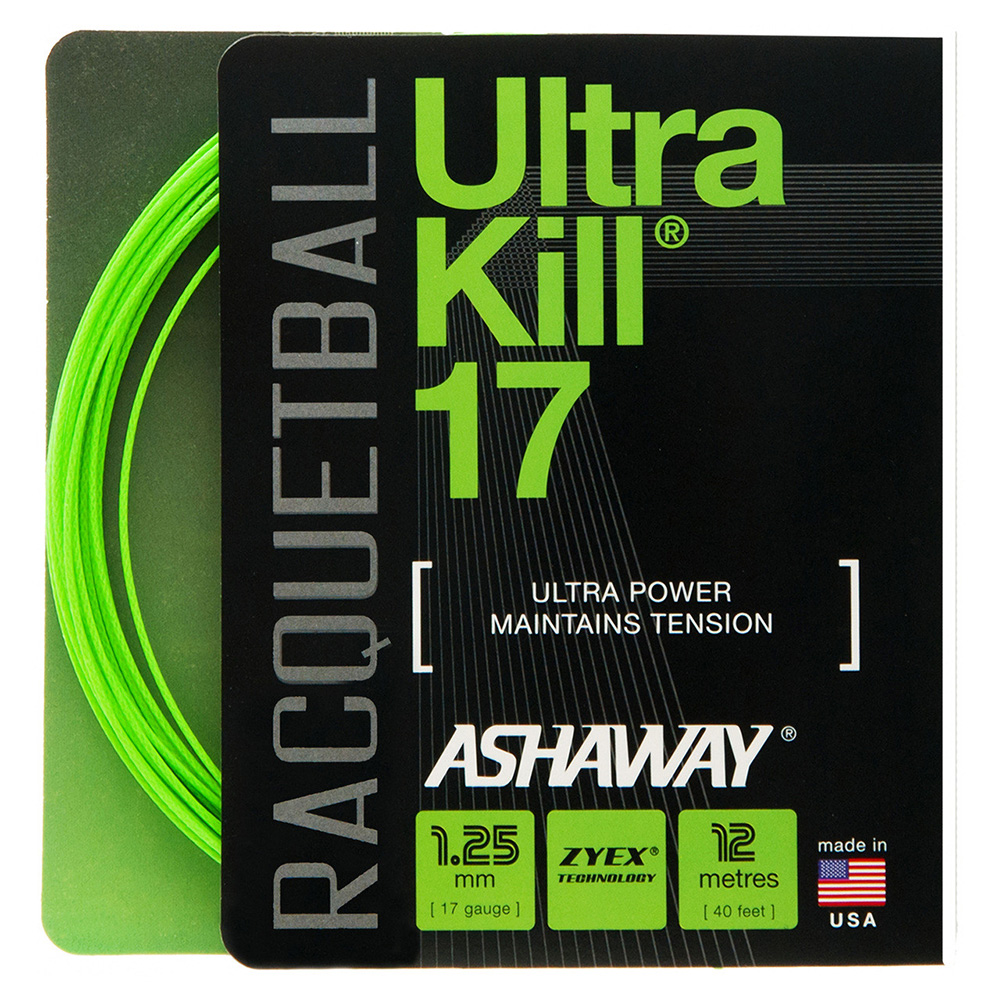 Ashaway Ultrakill 17 1.25mm - 12m Set (Green)
