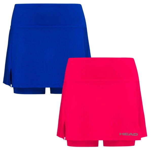 Head Womens Club Basic Skort - Blue/Pink