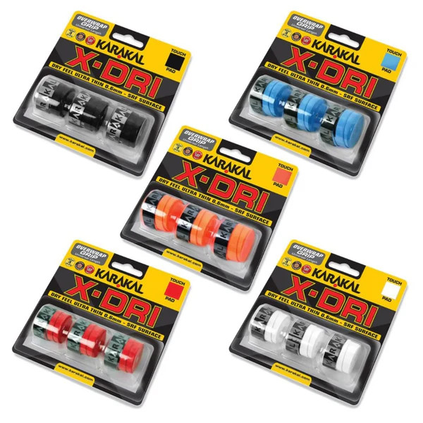 Karakal X-Dri Overgrip (3 Pack)