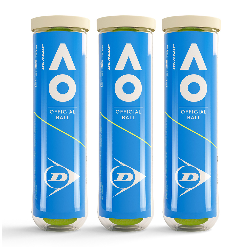 Dunlop Australian Open Tennis Balls (Dozen)