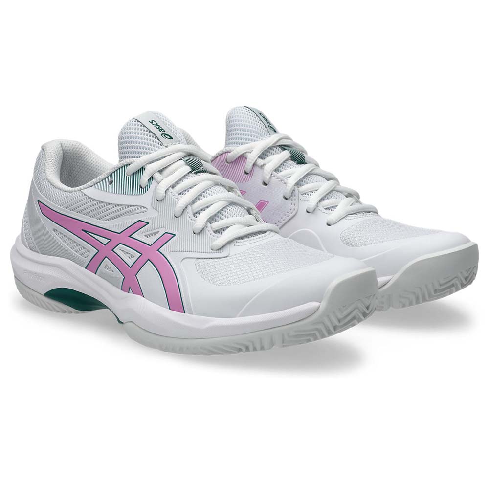 Asics Womens Game FF Padel Shoe (White/Bubblegum) 2026