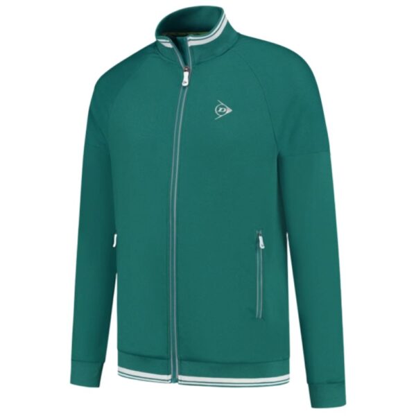 Dunlop Mens Club Knitted Jacket (Atlantic Deep) (Size Medium)