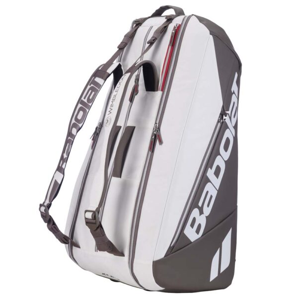Babolat Wimbledon RH9 Pure Racket Bag (White/Dark Beige) (2026)