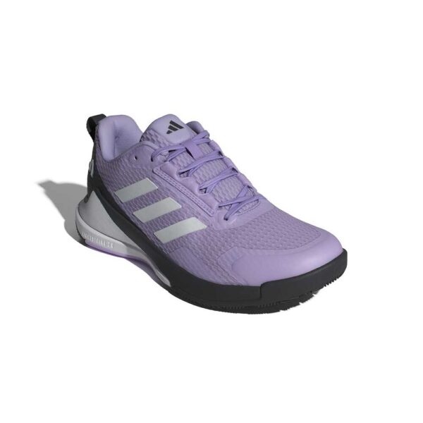 Adidas Womens Novaflight 2 Indoor Court Shoes (Powder Plum/ZeroMet/Core Black)