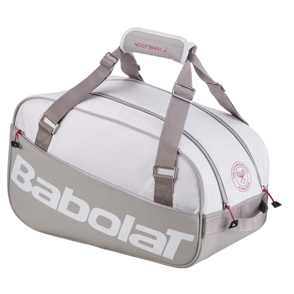Babolat Wimbledon Court S Racket Bag (White/Ivory) (2026)