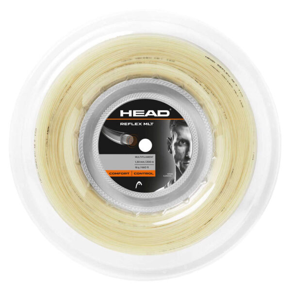 Head Reflex MLT 200m Reel (Natural)