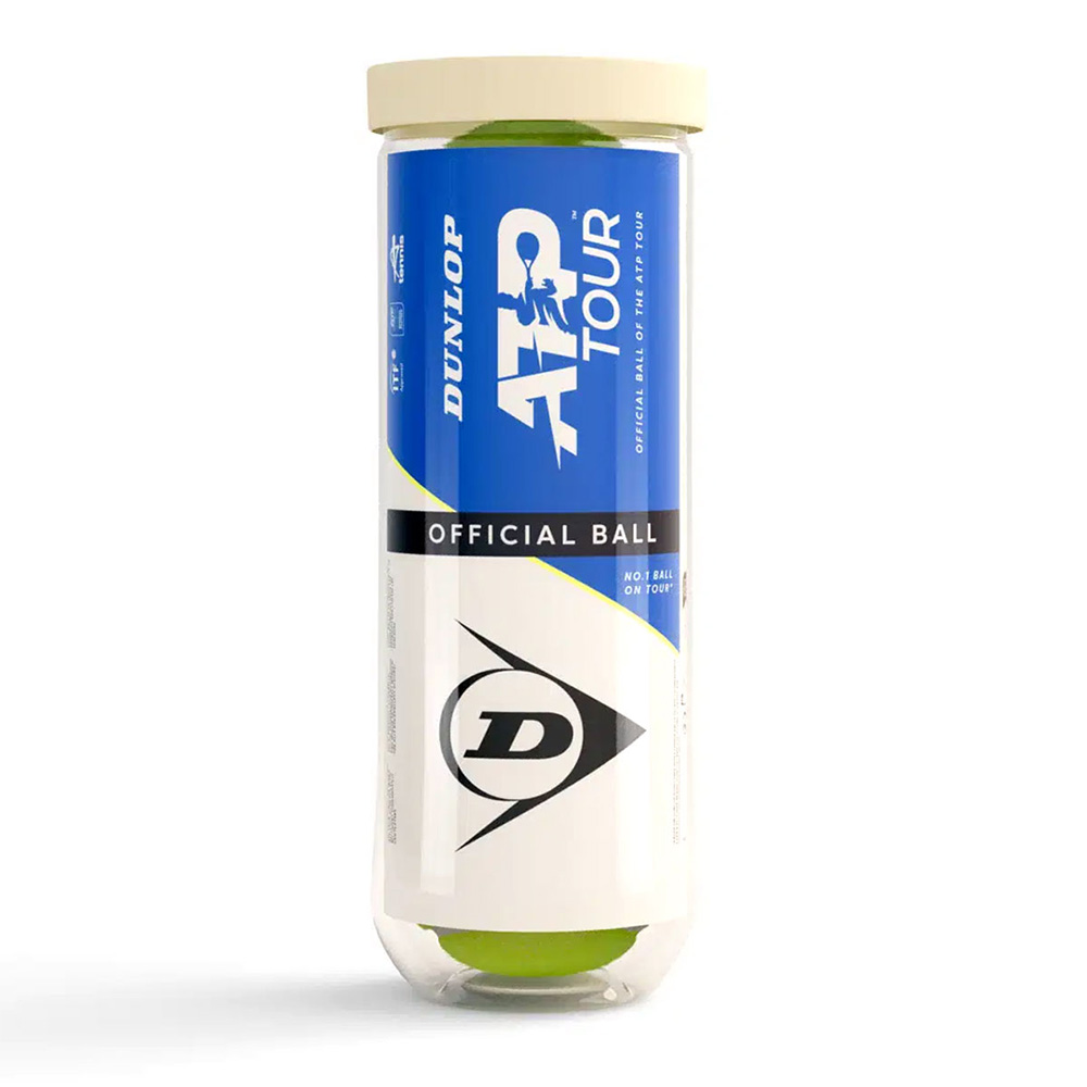 Dunlop ATP Tour Tennis Ball [3 Ball]