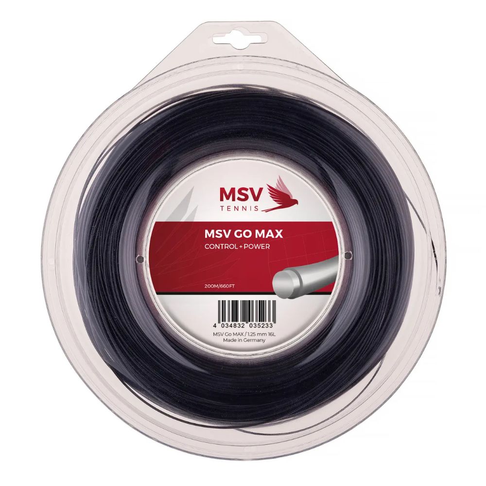 MSV Go Max (Black) 200m Reel