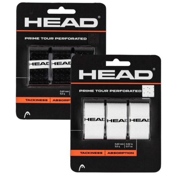 Head Prime Tour Perforated Overgrip 3 Pack