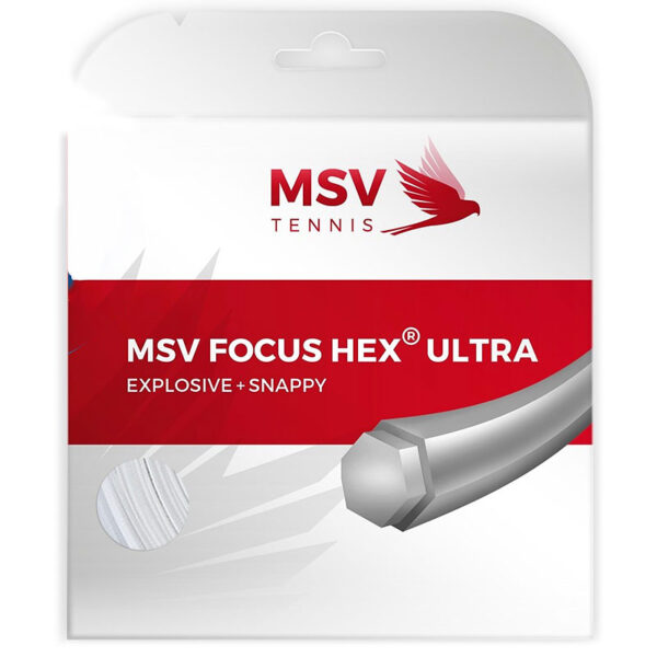 MSV Focus Hex Ultra 12m Packet - White, 1.10mm