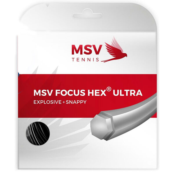 MSV Focus Hex Ultra 12m Packet - Black, 1.20mm