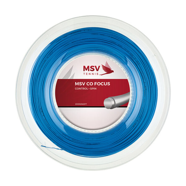 MSV Co Focus 200m Reel - Blue, 1.23mm