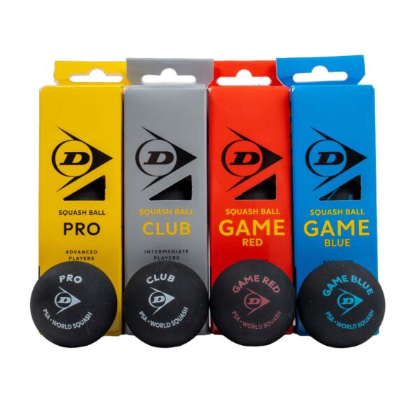 Dunlop Mixed Launch Pack Squash Balls (4x3 Box)